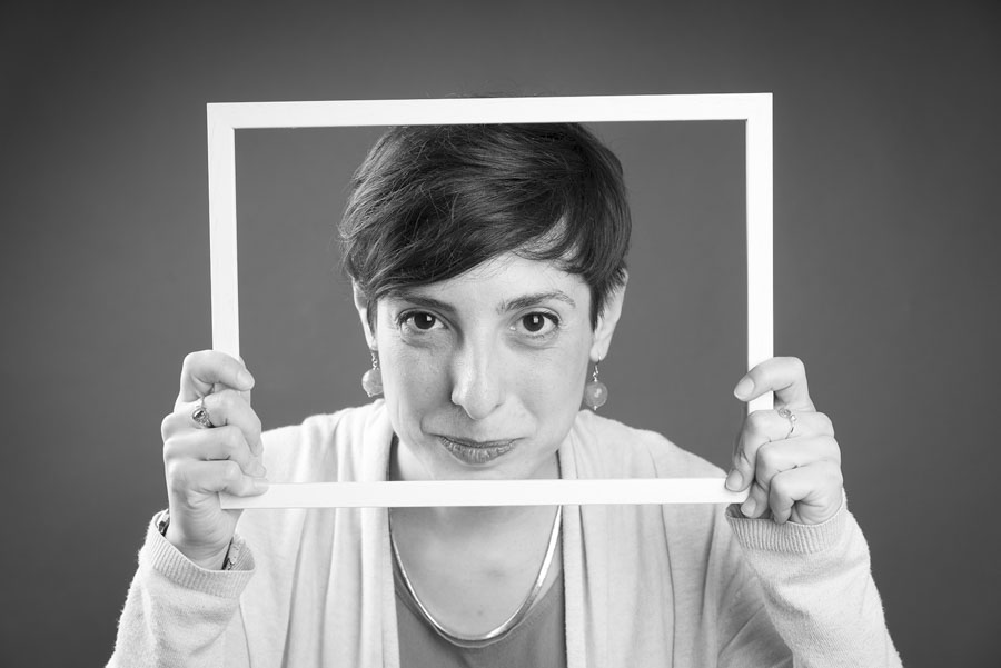 Ritratto per il sito web di una curatrice di mostre